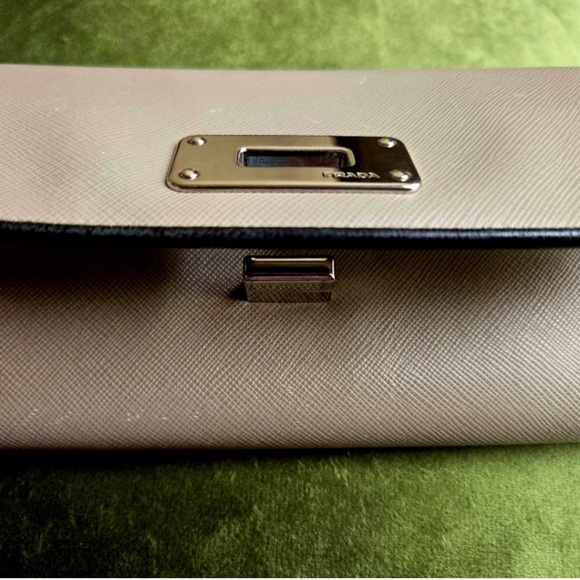 PRADA Like New With Box Saffiano Leather Long Wallet - Picture 2 of 8